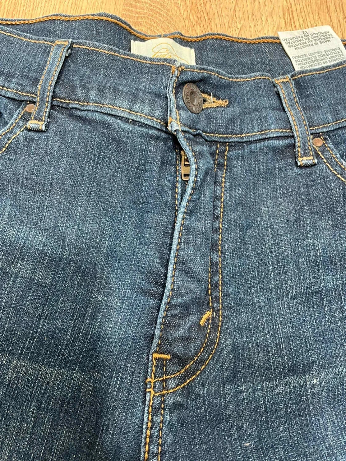 Short Levi's 512 Perfectly Slimming 12 Femme Bleu foncé Slv014 – photo 8